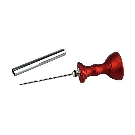 Furador De Alumínio Pro Hookah - Vermelho