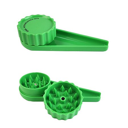 Dichavador De Plástico DK Suporte Funil - Verde Claro
