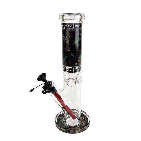 Bong De Vidro DK Ice Black Erva