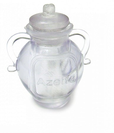 Botija acrilica transparente - 25 un