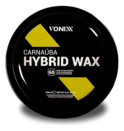 VONIXX CERA DE CARNAUBA HYBRID WAX 240GR