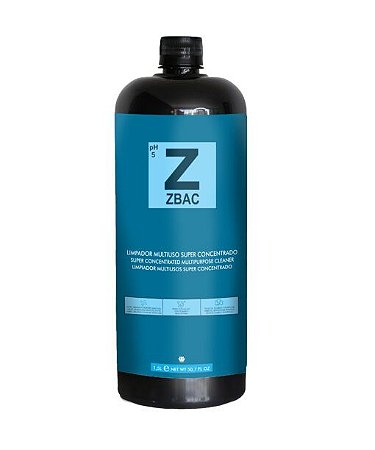 EASYTECH ZBAC LIMPADOR BACTERICIDA CONCENTRADO - 1,5l