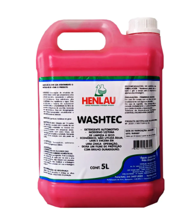 HENLAU WASHTEC LAVA A SECO - 5 LTS