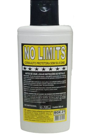 CERA AUTO PROTETORA NO LIMITS BOX21