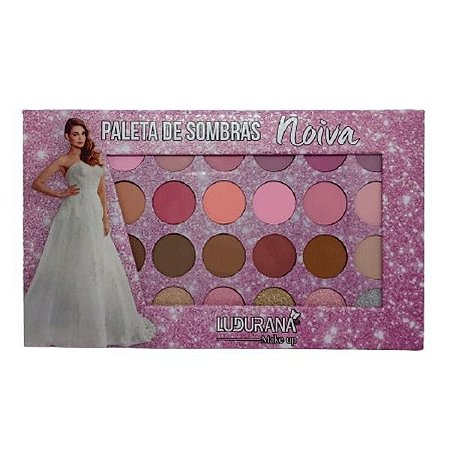 Paleta de sombras Noiva Ludurana