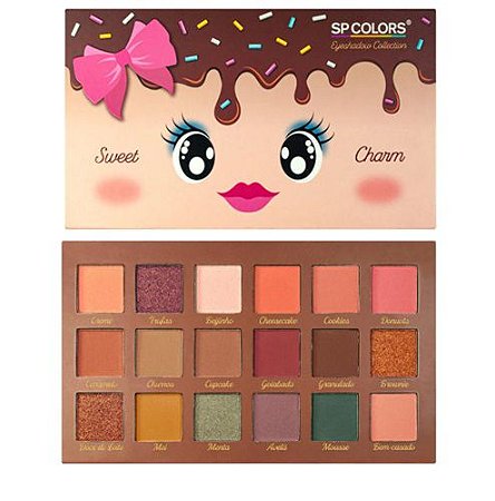 Paleta de sombras Sweet Charm SP Colors