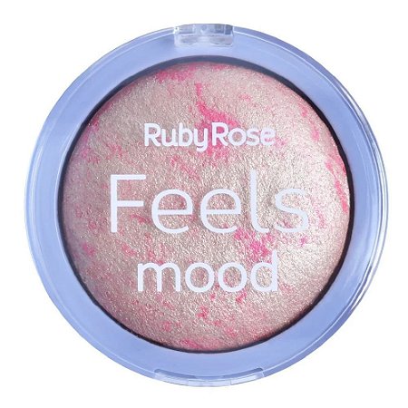 Blush Baked Marble Blush Feels Mood Cor 1 Ruby Rose