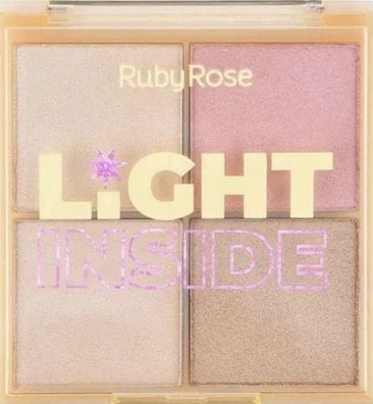 Paleta de Iluminador Light Inside Ruby Rose