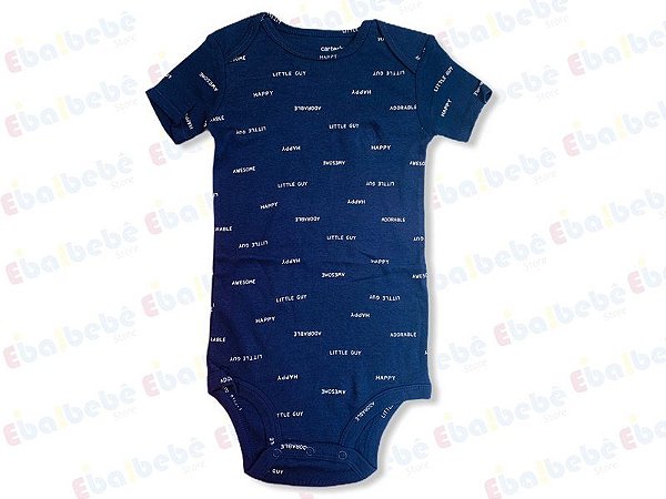 Body Manga Curta 6 Meses Carter S Estampas Eba Bebe