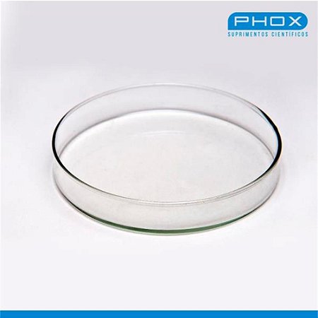 Placa de Petri para Microbiologia 60x15mm em Borossilicato, unidade (Phox) SOB CONSULTA