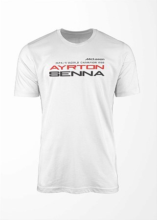 Camiseta Senna Fórmula 1 - TSO STORE - A maior loja de camisetas