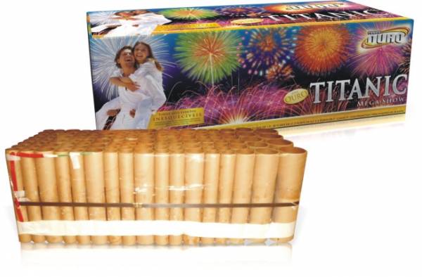 TORTA 119 TUBOS TITANIC MEGA SHOW
