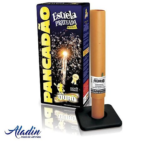 Foguete de Cor ( Estrela Prateada)