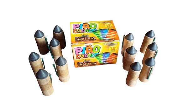 PIÃO COLORIDO
