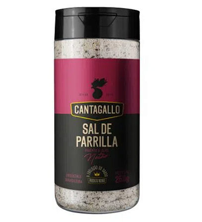 SAL DE PARRILLA PIMENTA E ALHO NETAO CANTA GALLO 250G