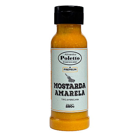 Mostarda Amarela Poletto Alimentos