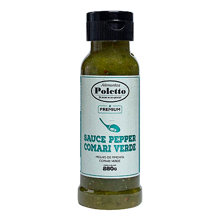 Sauce Pepper Comari Verde Poletto Gourmet