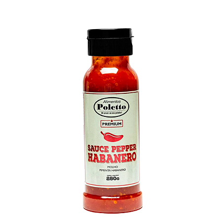 Sauce Pepper Habanero Poletto Gourmet