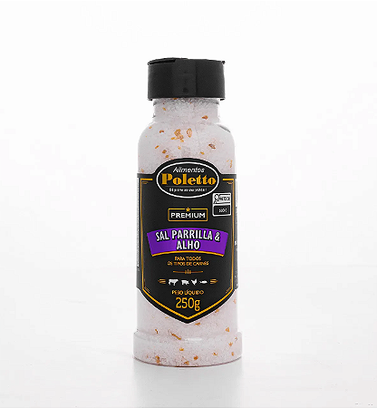 Sal Parrilla Alho - Tempero para churrasco 250g
