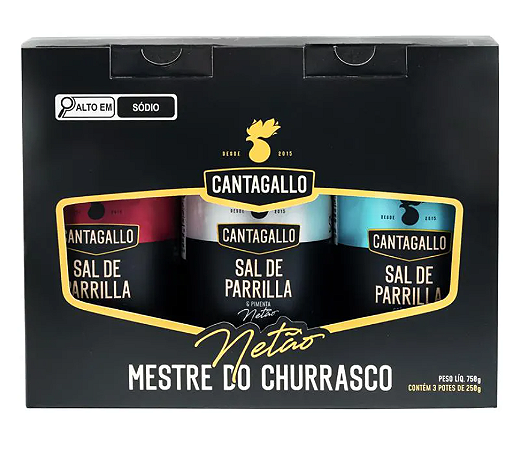 Kit Mestre do Churrasco CantaGallo by Netão