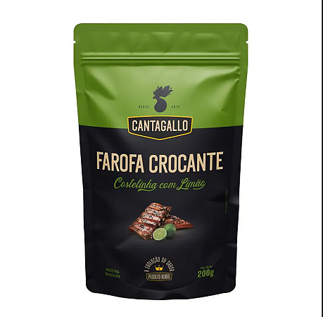Farofa Crocante Costelinha com Limão CantaGallo 200g