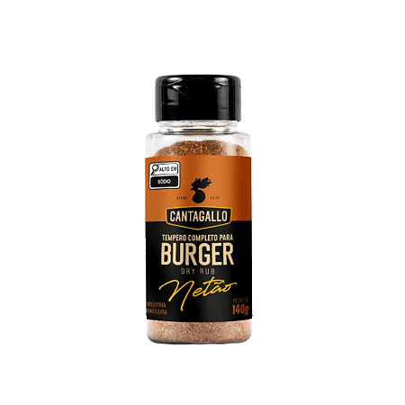 Dry Rub Burger CantaGallo by Netão 140g