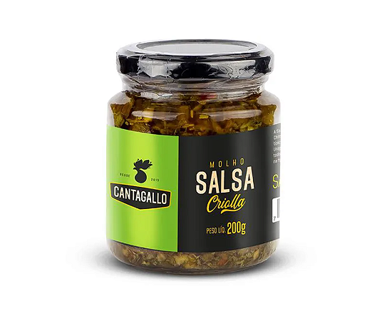 Molho Salsa Criolla CantaGallo 200g