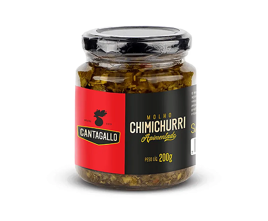 Molho Chimichurri Apimentado CantaGallo 200g
