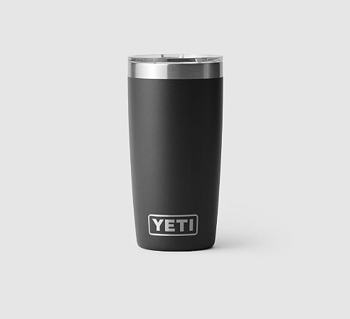 Yeti Copo Térmico Com Tampa Inox 295ml Preto