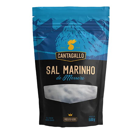 SAL MARINHO DE MOSSORO 500G - CANTAGALLO