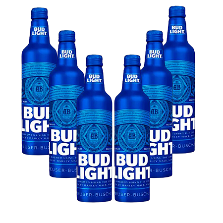 KIT CERVEJA 6 BUD LIGHT