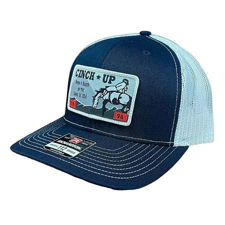 BONE  AZUL E BRANCO IMPORTADO CINCH