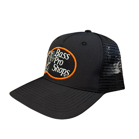 BONE BASS PROSHOP PRETO COM LARANJA