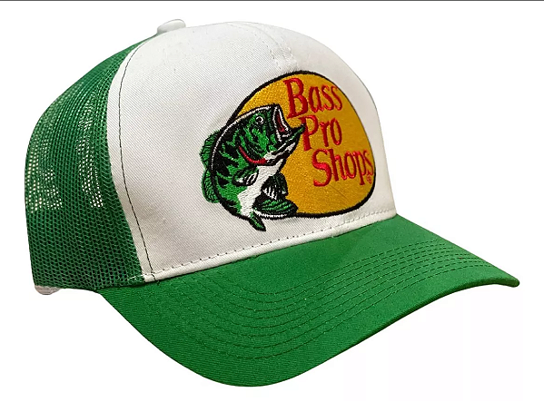 BONE BASS PRO SHOPS CLASSICO BORDADO VERDE