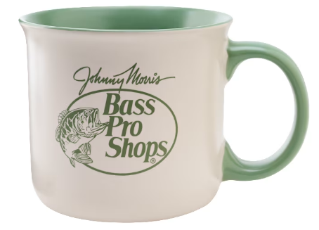 CANECA DE CAFE 16 OZ BASS PRO SHOPS VERDE