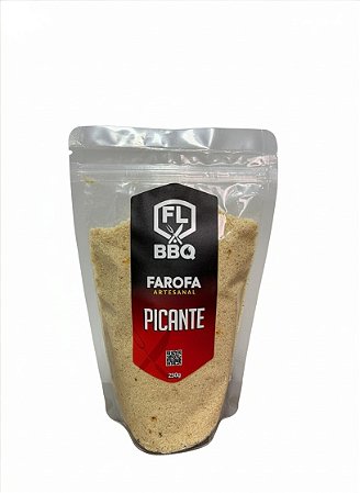 FAROFA ARTESANAL SABOR PICANTE 250G - FLBBQ