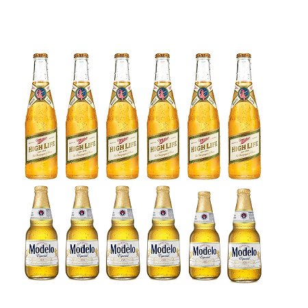 KIT 2 CERVEJAS MILLER E MODELO 6 UN CADA