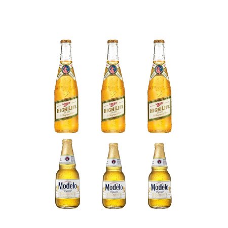 KIT 2 CERVEJAS MILLER E MODELO 3 UN CADA
