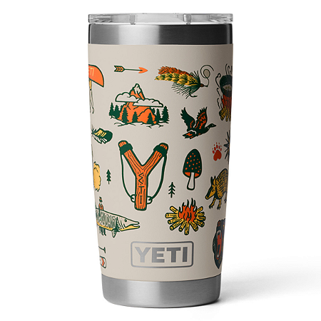 COPO BEGE YETI 20OZ PERSONALIZADO
