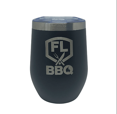 COPO TÉRMICO COM TAMPA 350 ML - FLBBQ