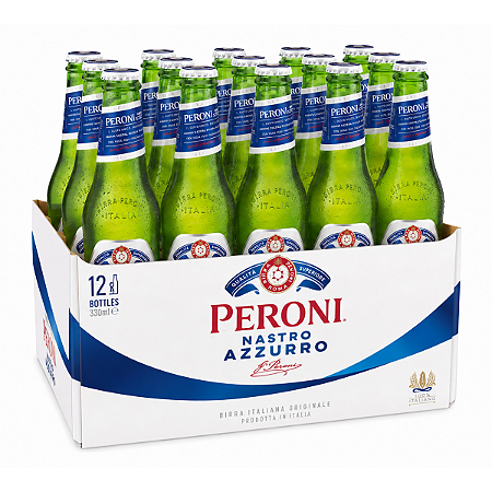 KIT COM 12 UN DE PERONI LONG NECK