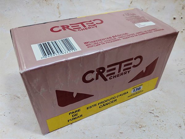 Pacote de Cigarro Cretec Cereja