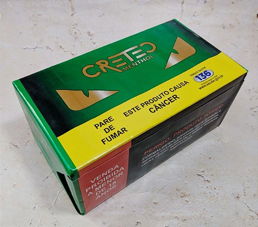 Pacote de Cigarro Cretec Menta