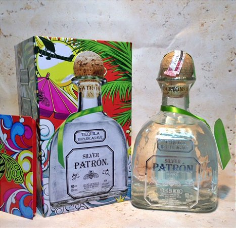 Tequila Patron Silver 750ml Edição Limitada na Lata