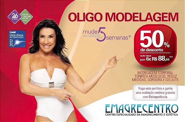 Tratamento para redução de medidas e queima de gordura localizada - OLIGO MODELAGEM