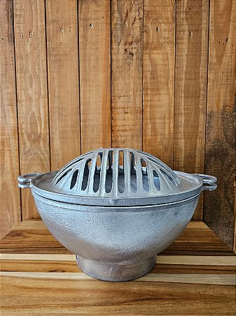 Gengiskan Redonda em Alumínio Fundido Simples - DISPONÍVEL EM NOSSA LOJA FÍSICA