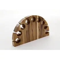 Porta Espetos Meia Lua Teca