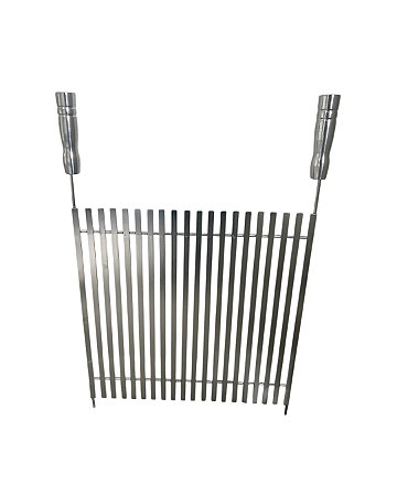 Grelha Barra Chata Inox 304