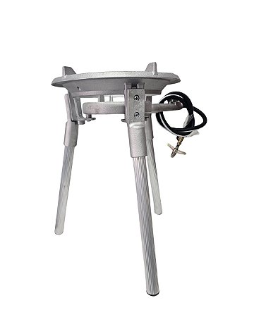 Fogareiro Tripé Desmontável em Alumínio