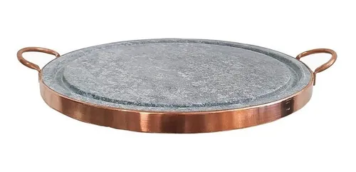 Grelha Redonda de Pedra Sabão